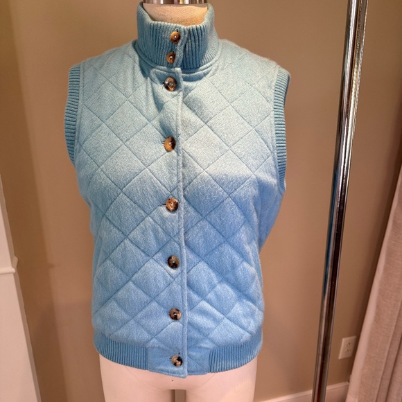 Vintage Loro Piana 100% Cashmere Vest, Size Large - Picture 6 of 13